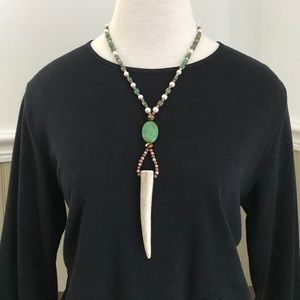 Handmade Antler Necklace
